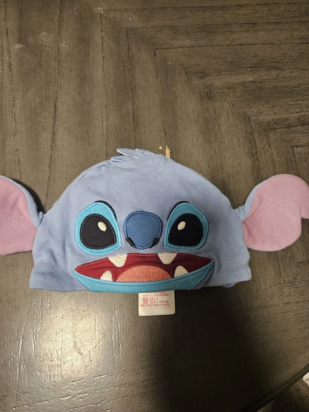 Disney Light Blue Stitch Bodysuit Set with Hat and Booties